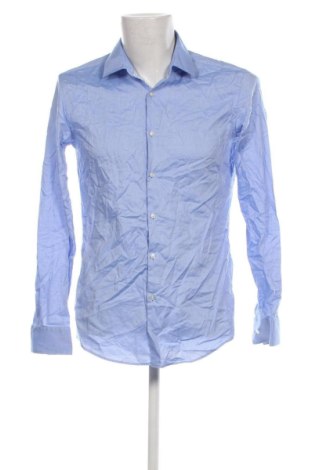 Ανδρικό πουκάμισο Hugo Boss, Μέγεθος M, Χρώμα Μπλέ, Τιμή 35,88 €