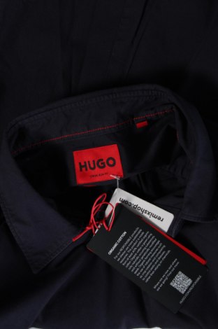 Herrenhemd Hugo Boss, Größe M, Farbe Blau, Preis 55,67 €