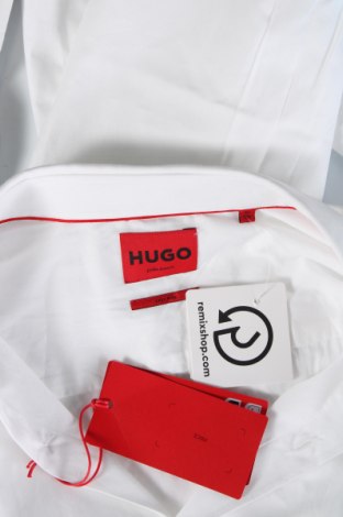 Ανδρικό πουκάμισο Hugo Boss, Μέγεθος M, Χρώμα Λευκό, Τιμή 61,24 €