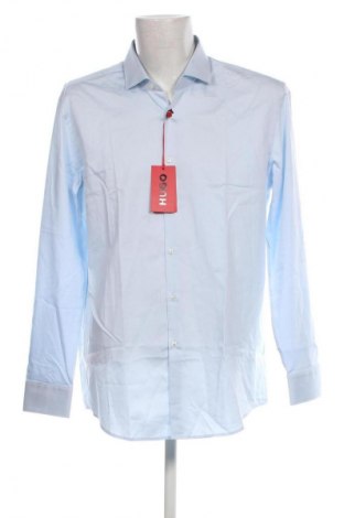 Мъжка риза Hugo Boss, Размер XXL, Цвят Син, Цена 205,20 лв.