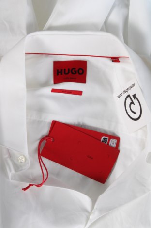 Cămașă de bărbați Hugo Boss, Mărime L, Culoare Alb, Preț 675,00 Lei