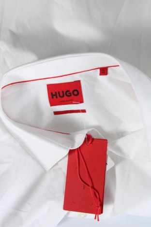 Cămașă de bărbați Hugo Boss, Mărime L, Culoare Alb, Preț 390,79 Lei