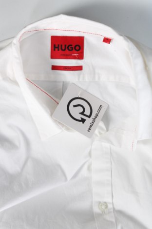 Herrenhemd Hugo Boss, Größe M, Farbe Weiß, Preis € 55,67