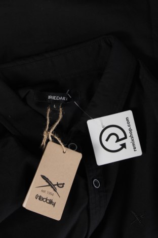 Ανδρικό πουκάμισο Iriedaily, Μέγεθος L, Χρώμα Μαύρο, Τιμή 23,81 €