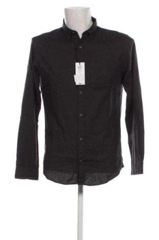 Herrenhemd Jack & Jones, Größe L, Farbe Grau, Preis 23,25 €