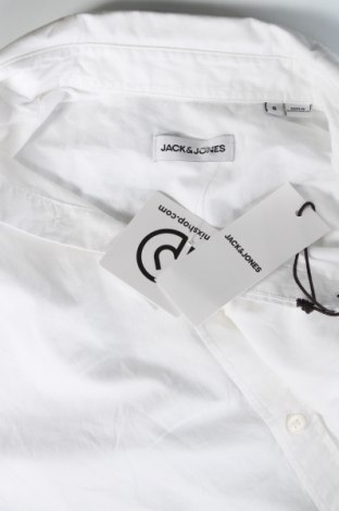 Herrenhemd Jack & Jones, Größe S, Farbe Weiß, Preis € 21,14