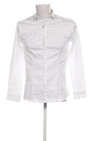 Ανδρικό πουκάμισο Jack & Jones, Μέγεθος S, Χρώμα Λευκό, Τιμή 23,25 €