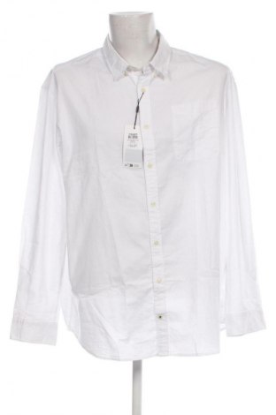 Herrenhemd Jack & Jones, Größe 3XL, Farbe Weiß, Preis 42,27 €
