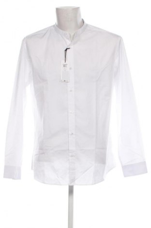 Ανδρικό πουκάμισο Jack & Jones, Μέγεθος XL, Χρώμα Λευκό, Τιμή 42,27 €