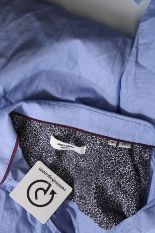 Ανδρικό πουκάμισο Jack & Jones PREMIUM, Μέγεθος S, Χρώμα Μπλέ, Τιμή 10,52 €