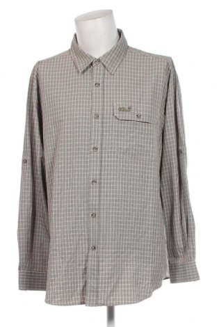 Ανδρικό πουκάμισο Jack Wolfskin, Μέγεθος XXL, Χρώμα  Μπέζ, Τιμή 18,71 €