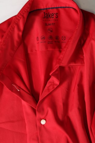 Pánska košeľa  Jake*s, Veľkosť S, Farba Červená, Cena  19,28 €