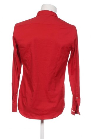Herrenhemd Jake*s, Größe S, Farbe Rot, Preis 23,66 €