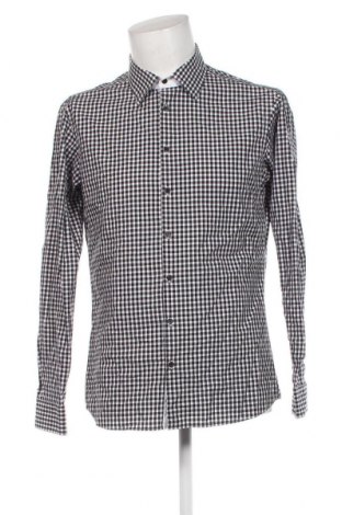 Ανδρικό πουκάμισο Jake*s, Μέγεθος L, Χρώμα Μαύρο, Τιμή 11,57 €
