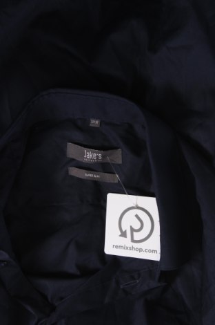 Ανδρικό πουκάμισο Jake*s, Μέγεθος M, Χρώμα Μπλέ, Τιμή 21,03 €
