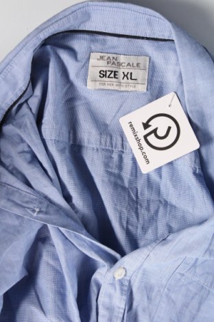 Herrenhemd Jean Pascale, Größe XL, Farbe Blau, Preis 12,11 €