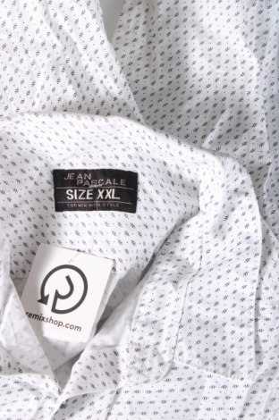 Мъжка риза Jean Pascale, Размер XXL, Цвят Бял, Цена 17,40 лв.