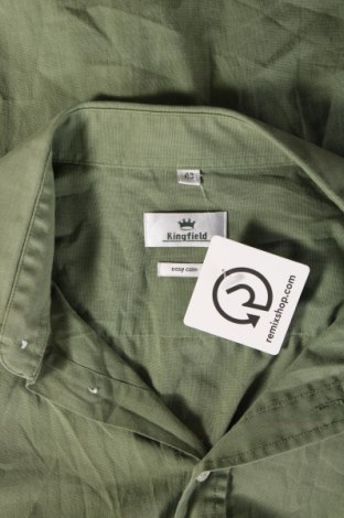 Herrenhemd Kingfield, Größe XL, Farbe Grün, Preis 12,11 €