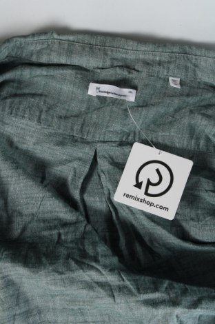 Ανδρικό πουκάμισο Knowledge Cotton Apparel, Μέγεθος 3XL, Χρώμα Πράσινο, Τιμή 34,02 €