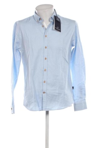Мъжка риза Kronstadt, Размер M, Цвят Син, Цена 77,00 лв.
