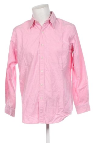 Ανδρικό πουκάμισο Lands' End, Μέγεθος M, Χρώμα Ρόζ , Τιμή 8,97 €