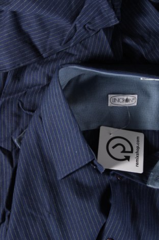 Ανδρικό πουκάμισο Lincoln, Μέγεθος L, Χρώμα Μπλέ, Τιμή 8,50 €