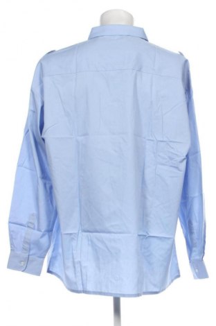 Ανδρικό πουκάμισο Linea Uomo, Μέγεθος 4XL, Χρώμα Μπλέ, Τιμή 15,16 €