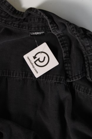 Ανδρικό πουκάμισο Livergy, Μέγεθος L, Χρώμα Γκρί, Τιμή 8,45 €