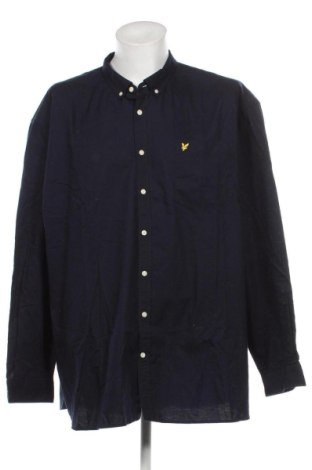 Ανδρικό πουκάμισο Lyle & Scott, Μέγεθος 4XL, Χρώμα Μπλέ, Τιμή 60,72 €
