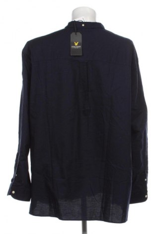 Ανδρικό πουκάμισο Lyle & Scott, Μέγεθος 4XL, Χρώμα Μπλέ, Τιμή 63,92 €