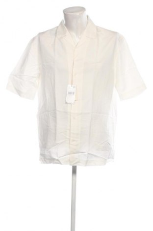 Ανδρικό πουκάμισο Mango, Μέγεθος L, Χρώμα Λευκό, Τιμή 23,81 €