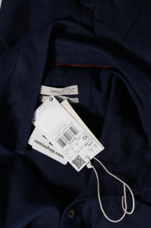 Herrenhemd Mango, Größe XS, Farbe Blau, Preis 21,83 €