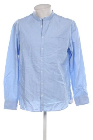 Ανδρικό πουκάμισο Manguun, Μέγεθος XL, Χρώμα Μπλέ, Τιμή 17,94 €