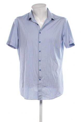 Ανδρικό πουκάμισο Manor, Μέγεθος XL, Χρώμα Μπλέ, Τιμή 8,90 €