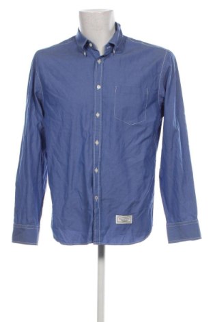 Herrenhemd Marc O'Polo, Größe L, Farbe Blau, Preis 28,70 €