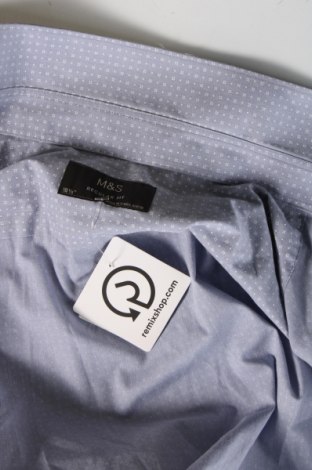 Herrenhemd Marks & Spencer, Größe XXL, Farbe Blau, Preis € 8,30