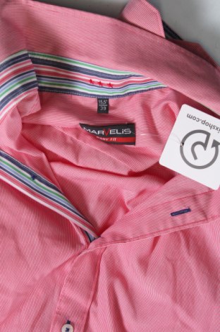 Мъжка риза Marvelis, Размер M, Цвят Розов, Цена 17,00 лв.