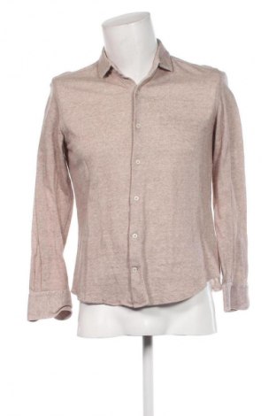 Ανδρικό πουκάμισο Massimo Dutti, Μέγεθος M, Χρώμα  Μπέζ, Τιμή 19,13 €