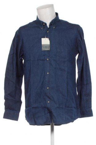 Herrenhemd Mc Panthon, Größe M, Farbe Blau, Preis € 20,53