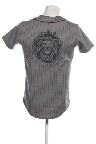 Мъжка риза Messi X SikSilk, Размер S, Цвят Сив, Цена 26,40 лв.