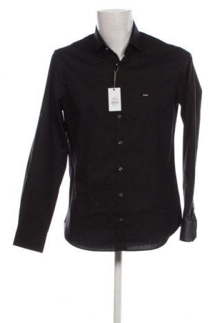 Мъжка риза Michael Kors, Размер L, Цвят Черен, Цена 205,20 лв.