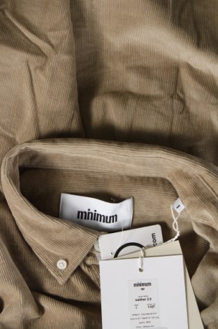 Ανδρικό πουκάμισο Minimum, Μέγεθος L, Χρώμα Καφέ, Τιμή 35,16 €