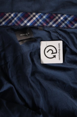 Herrenhemd Montego, Größe M, Farbe Blau, Preis € 8,90