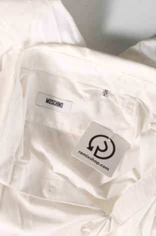 Ανδρικό πουκάμισο Moschino, Μέγεθος L, Χρώμα Λευκό, Τιμή 51,46 €