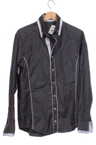 Ανδρικό πουκάμισο Nara Camicie, Μέγεθος M, Χρώμα Γκρί, Τιμή 8,07 €