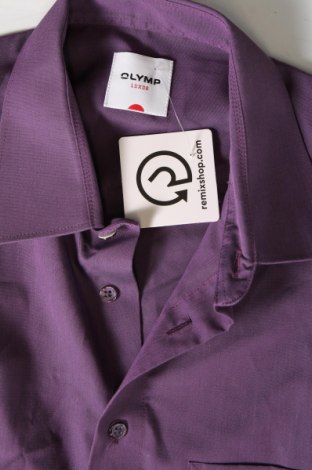 Ανδρικό πουκάμισο Olymp, Μέγεθος L, Χρώμα Βιολετί, Τιμή 18,71 €