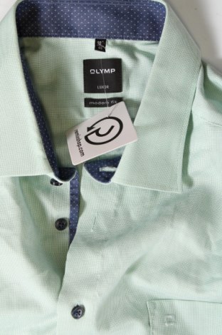 Ανδρικό πουκάμισο Olymp, Μέγεθος XXL, Χρώμα Πράσινο, Τιμή 18,71 €
