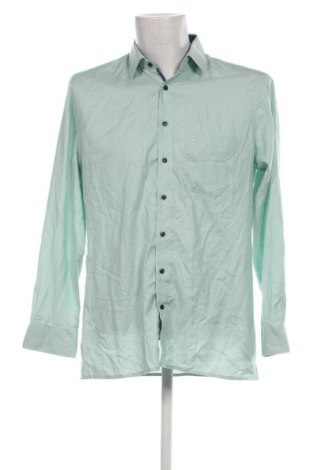 Herrenhemd Olymp, Größe L, Farbe Grün, Preis € 21,05
