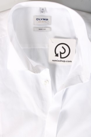 Мъжка риза Olymp, Размер L, Цвят Бял, Цена 124,00 лв.