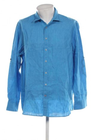 Ανδρικό πουκάμισο Olymp, Μέγεθος XL, Χρώμα Μπλέ, Τιμή 28,00 €